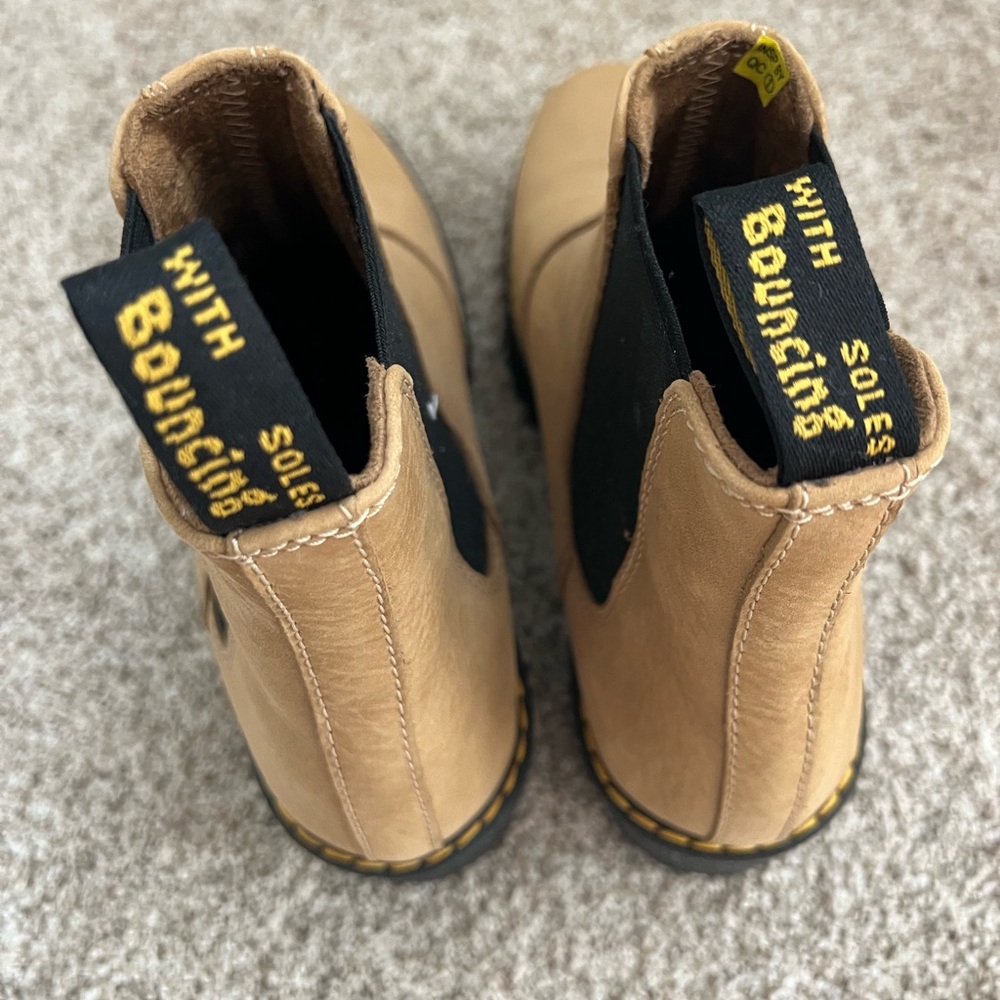 Dr Martin suede Chelsea boot